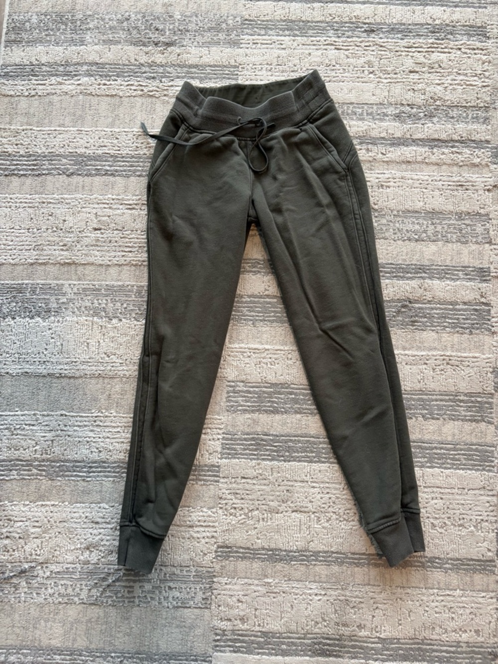 lululemon athletica Olive Drawstring Jogger Pants
